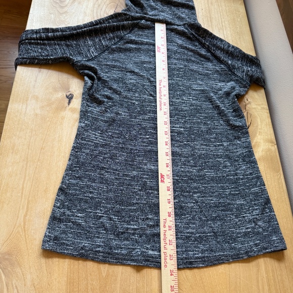 NOMADIC TRADERS TOP SWEATER TURTLENECK HEATHER GRAY PULL ON COZY WARM WINTER - Picture 10 of 11